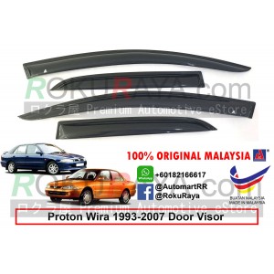 Proton Wira 1993-2007 AG Door Visor Air Press Wind Deflector (Small 6cm Width)